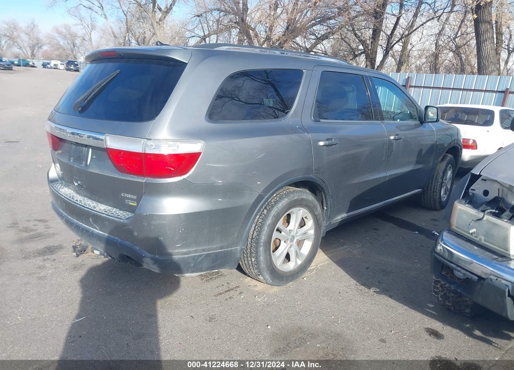 2011 DODGE DURANGO CREW VIN: 1D4RE4GG3BC688731