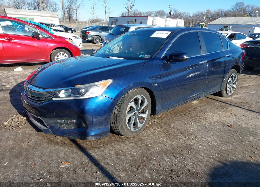 2016 HONDA ACCORD VIN: 1HGCR2F7XGA120607