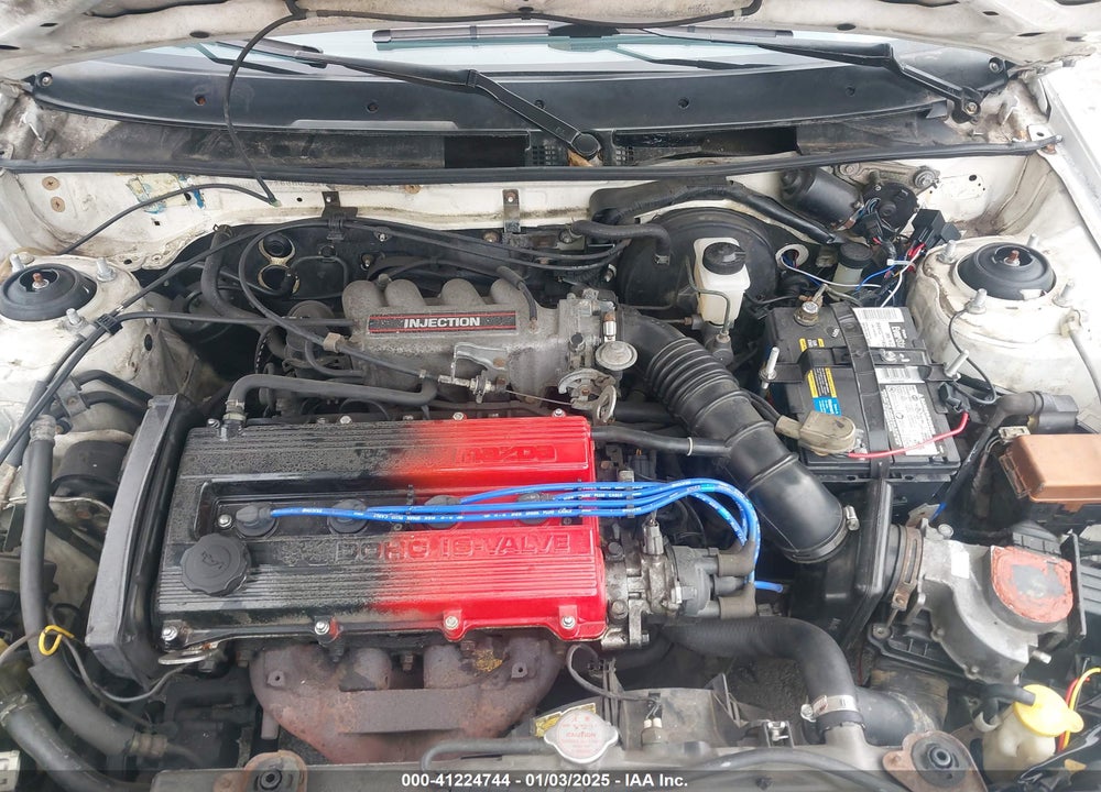 1991 MAZDA PROTEGE LX VIN: JM1BG2268M0291239