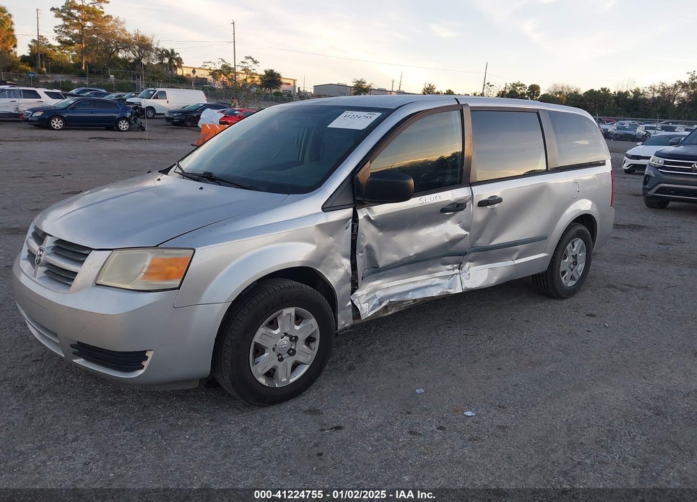 2008 DODGE GRAND CARAVAN SE VIN: 1D8HN44H78B164861