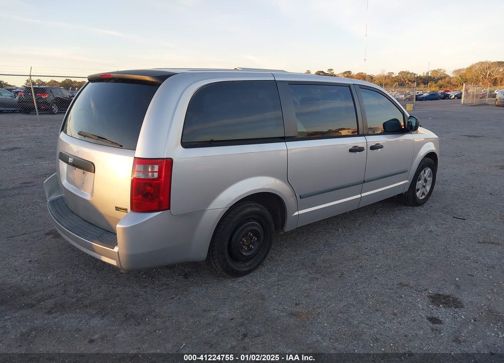 2008 DODGE GRAND CARAVAN SE VIN: 1D8HN44H78B164861
