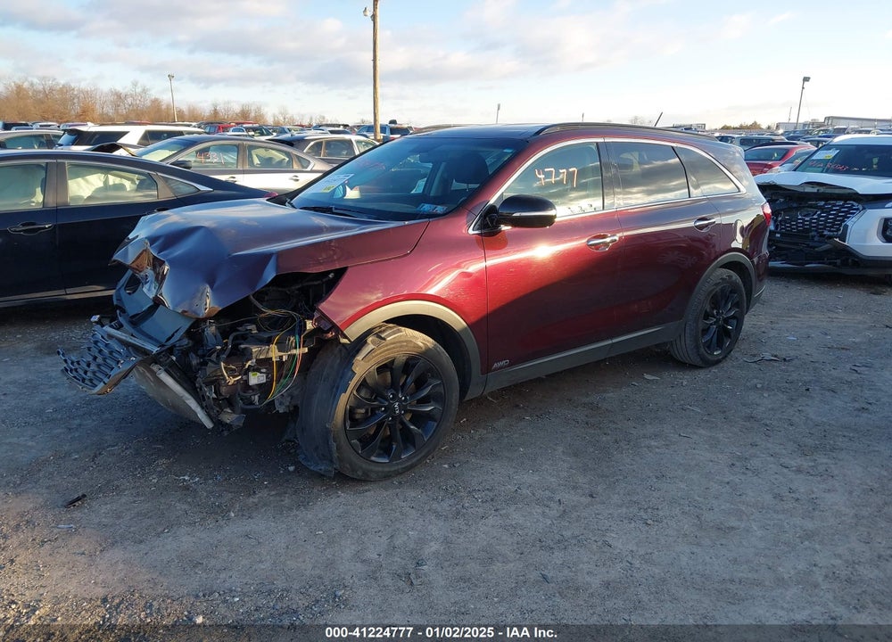 2020 KIA SORENTO 3.3L S VIN: 5XYPGDA55LG694789