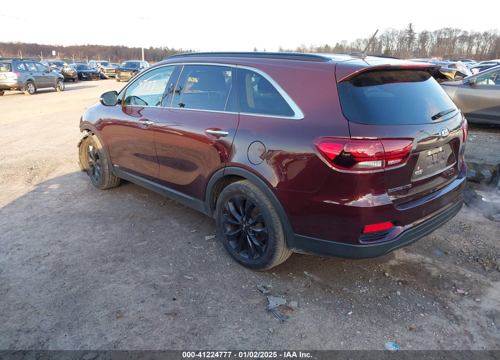 2020 KIA SORENTO 3.3L S VIN: 5XYPGDA55LG694789