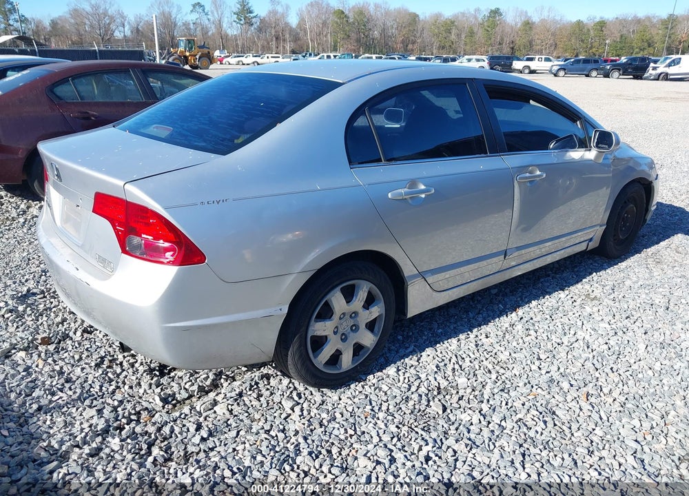 2006 HONDA CIVIC LX VIN: 1HGFA16586L133453