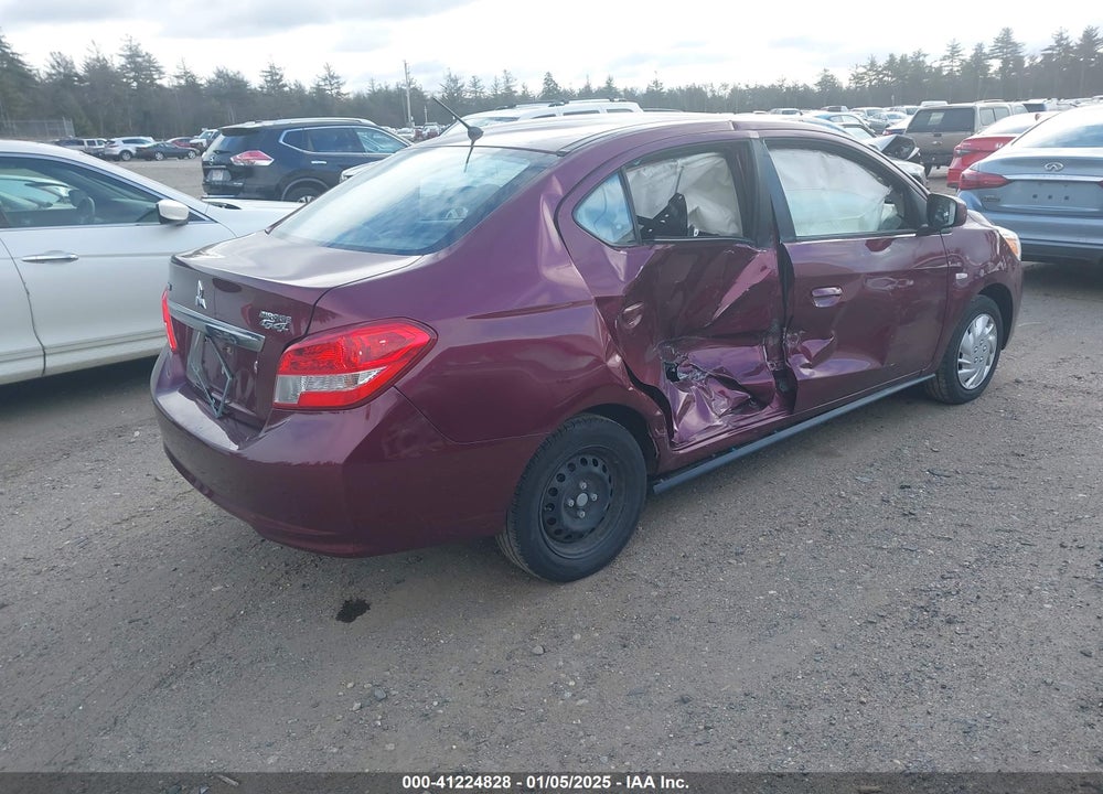2019 MITSUBISHI MIRAGE G4 VIN: ML32F3FJ9KHF08275