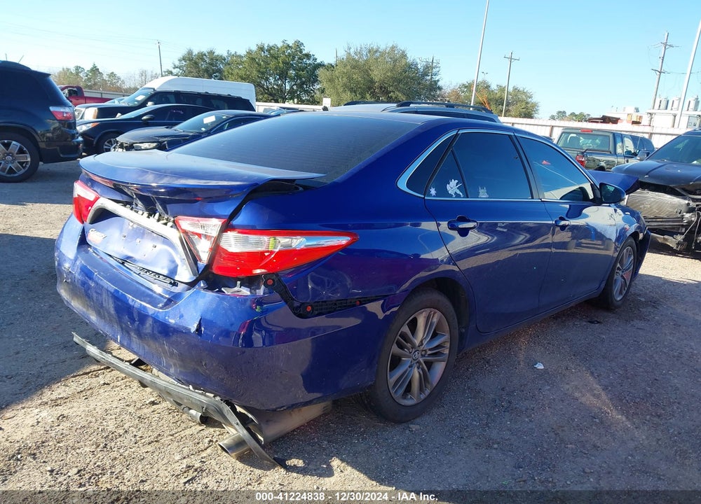 2016 TOYOTA CAMRY SE VIN: 4T1BF1FK5GU601859