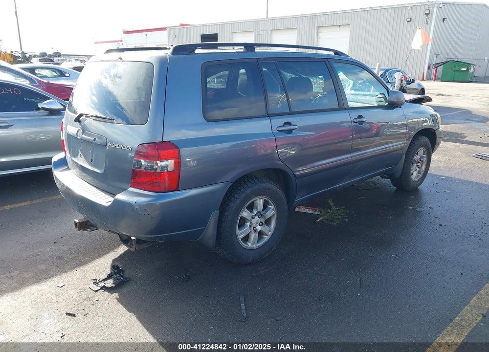 2004 TOYOTA HIGHLANDER V6 VIN: JTEEP21A440013064