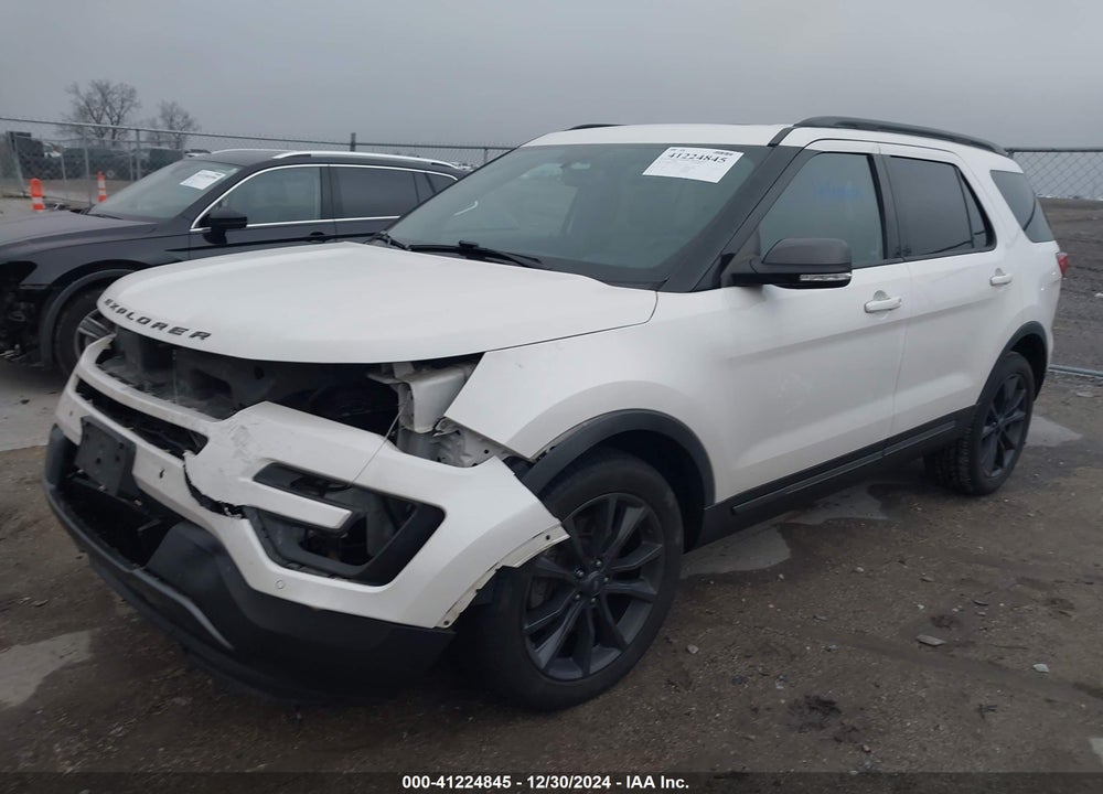 2017 FORD EXPLORER XLT VIN: 1FM5K8D81HGC46357