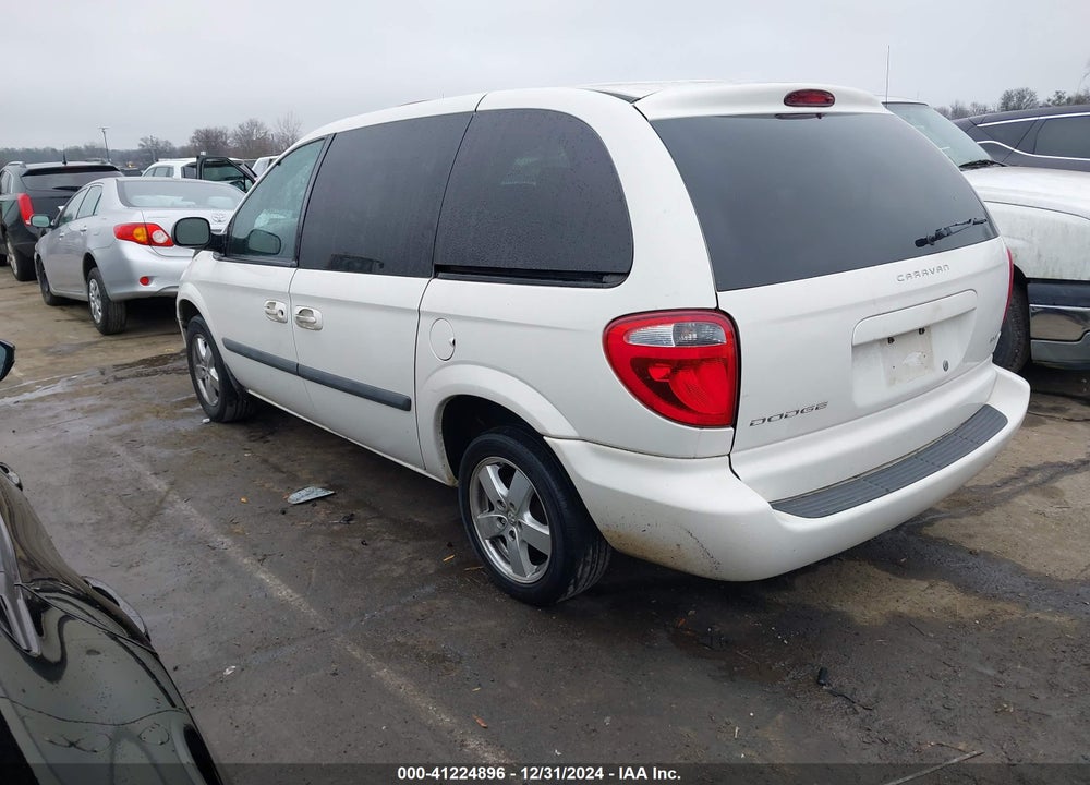 2005 DODGE CARAVAN SXT VIN: 1D4GP45RX5B124817