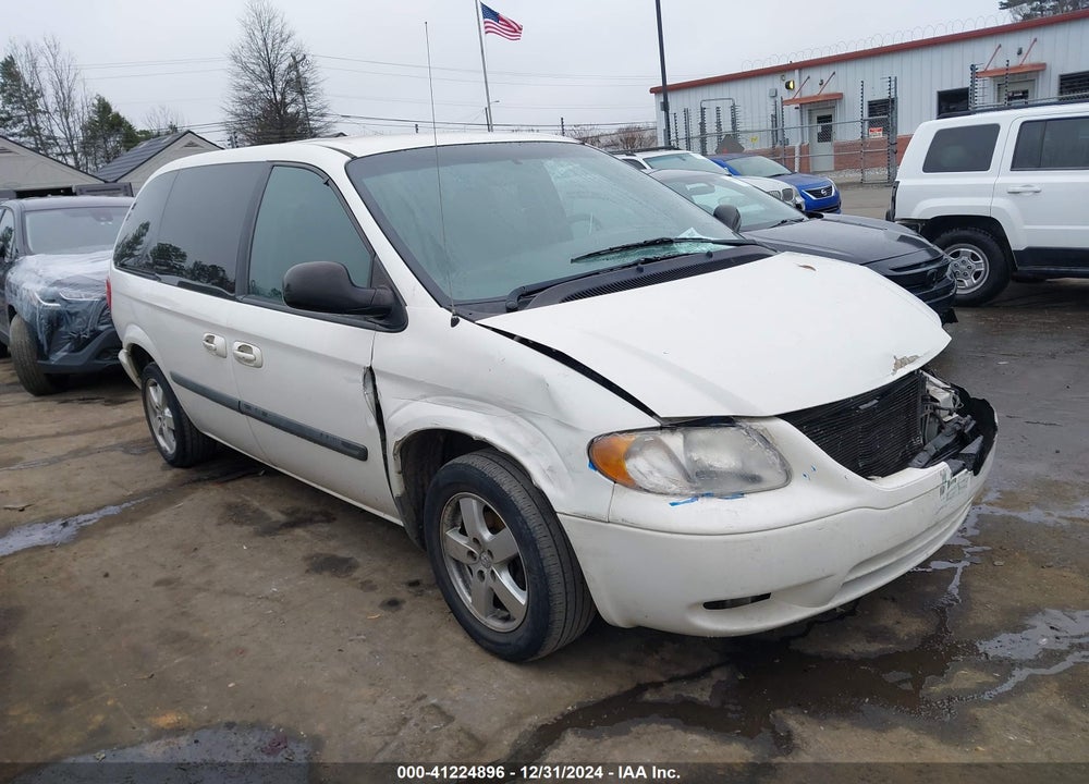 2005 DODGE CARAVAN SXT VIN: 1D4GP45RX5B124817
