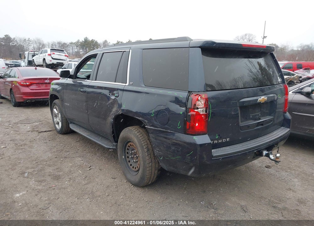 2017 CHEVROLET TAHOE LT VIN: 1GNSKBKC9HR353695