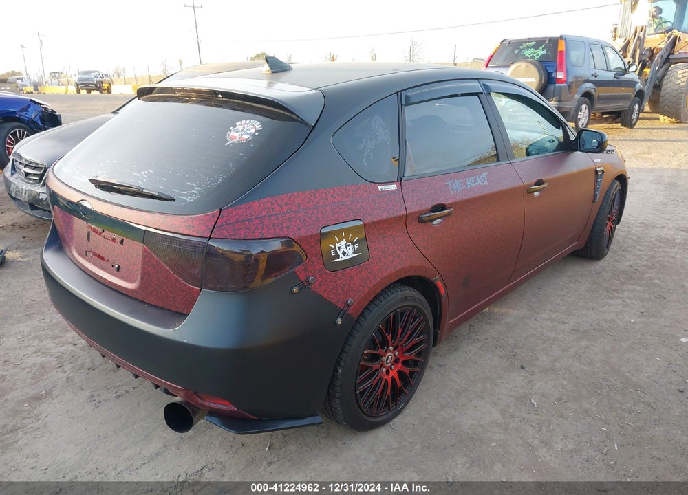 2008 SUBARU IMPREZA OUTBACK SPORT VIN: JF1GH63638H809666