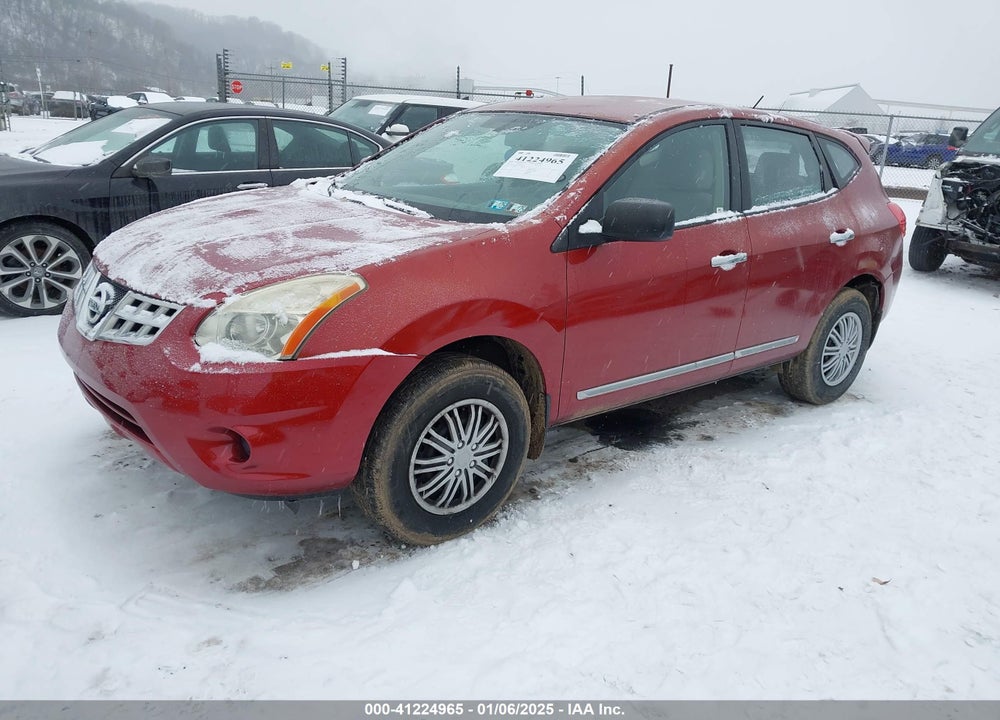 2012 NISSAN ROGUE S/SV VIN: JN8AS5MV6CW390660