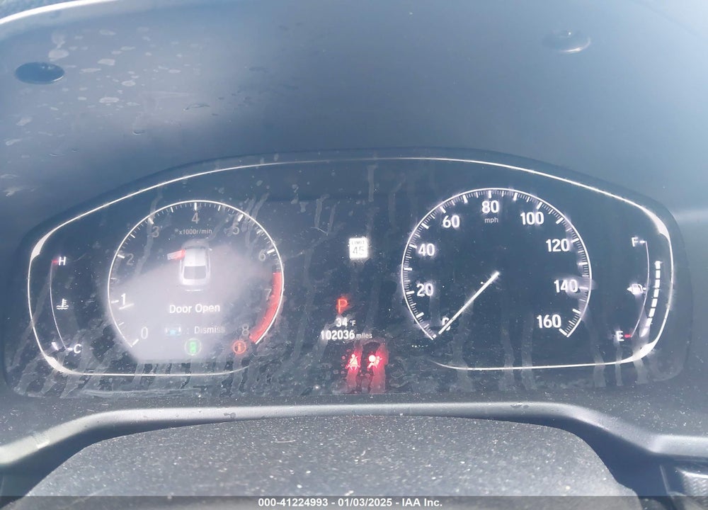 2019 HONDA ACCORD VIN: 1HGCV1F31KA064259