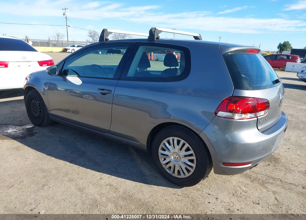 2013 VOLKSWAGEN GOLF VIN: WVWBB7AJ3DW126472
