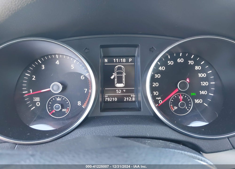 2013 VOLKSWAGEN GOLF VIN: WVWBB7AJ3DW126472
