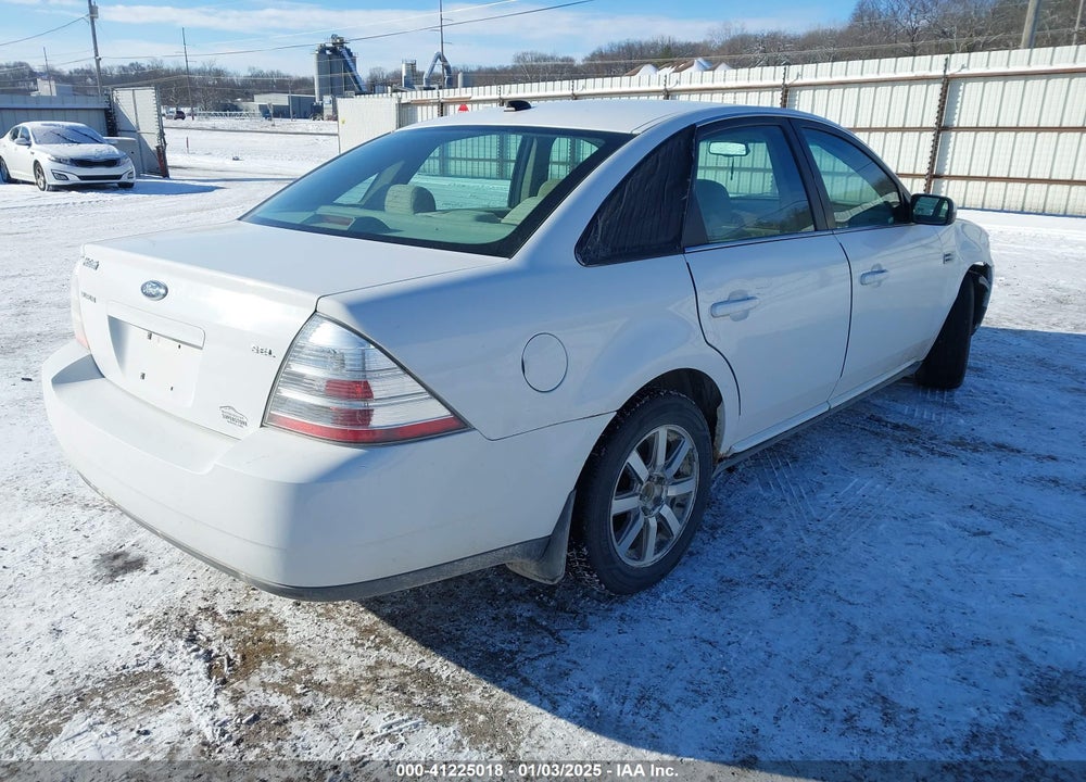2008 FORD TAURUS SEL VIN: 1FAHP24W68G155248