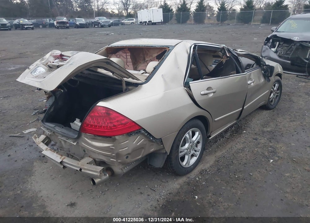 2006 HONDA ACCORD VIN: 1HGCM56776A174686