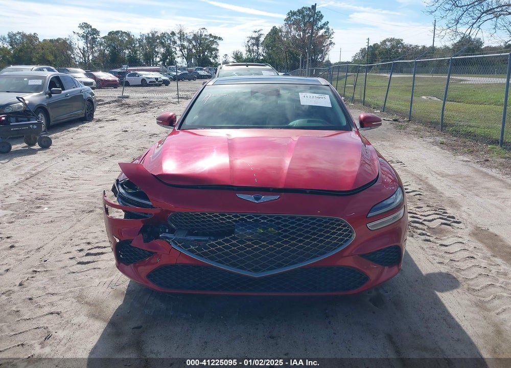 2022 GENESIS G70 VIN: KMTG34TA5NU092399