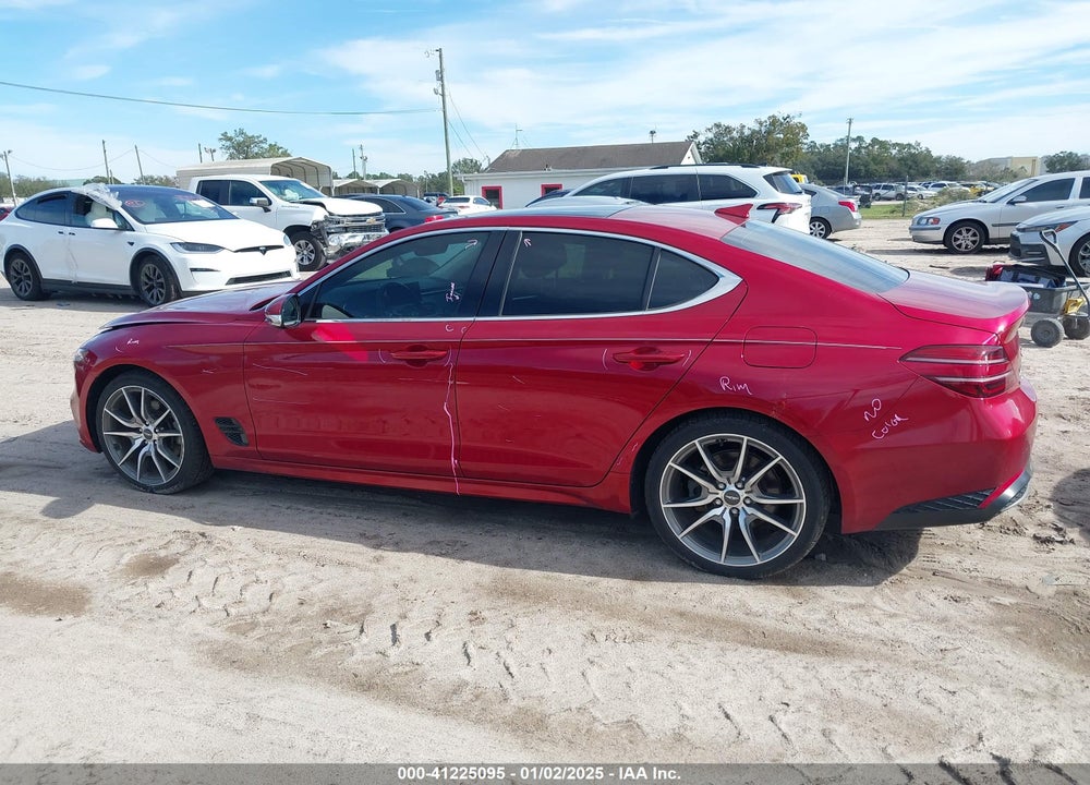 2022 GENESIS G70 VIN: KMTG34TA5NU092399