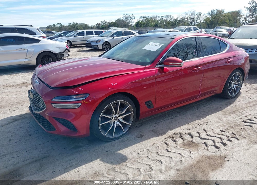 2022 GENESIS G70 VIN: KMTG34TA5NU092399