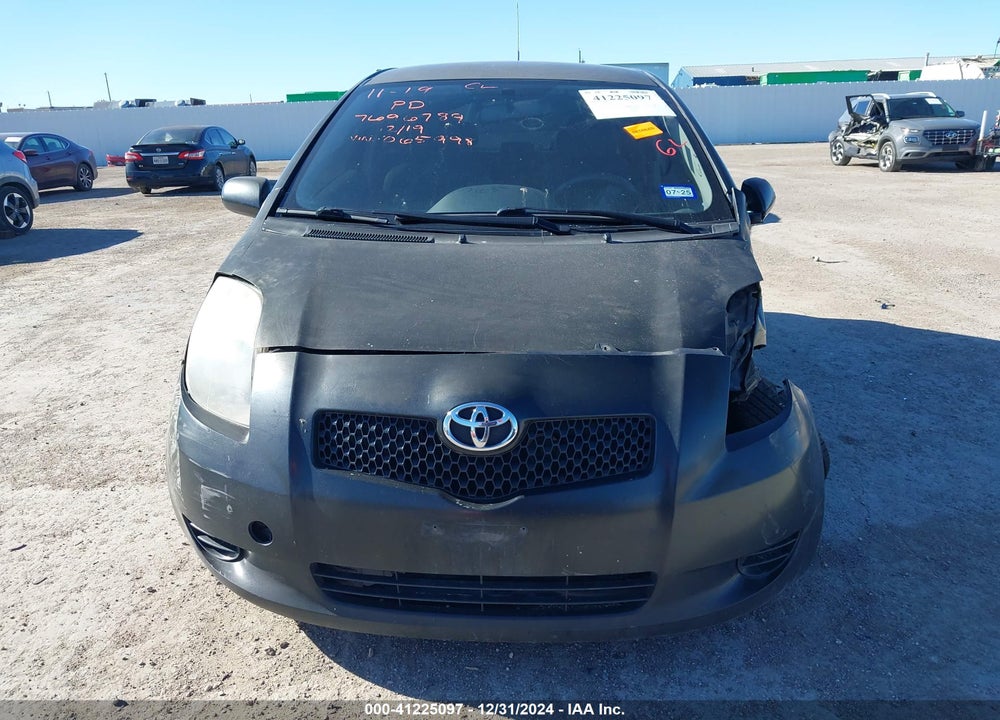 2007 TOYOTA YARIS VIN: JTDJT923075065998