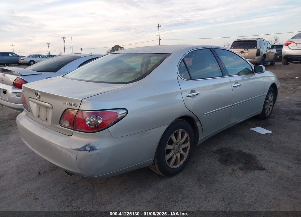 2004 LEXUS ES 330 VIN: JTHBA30G245009407