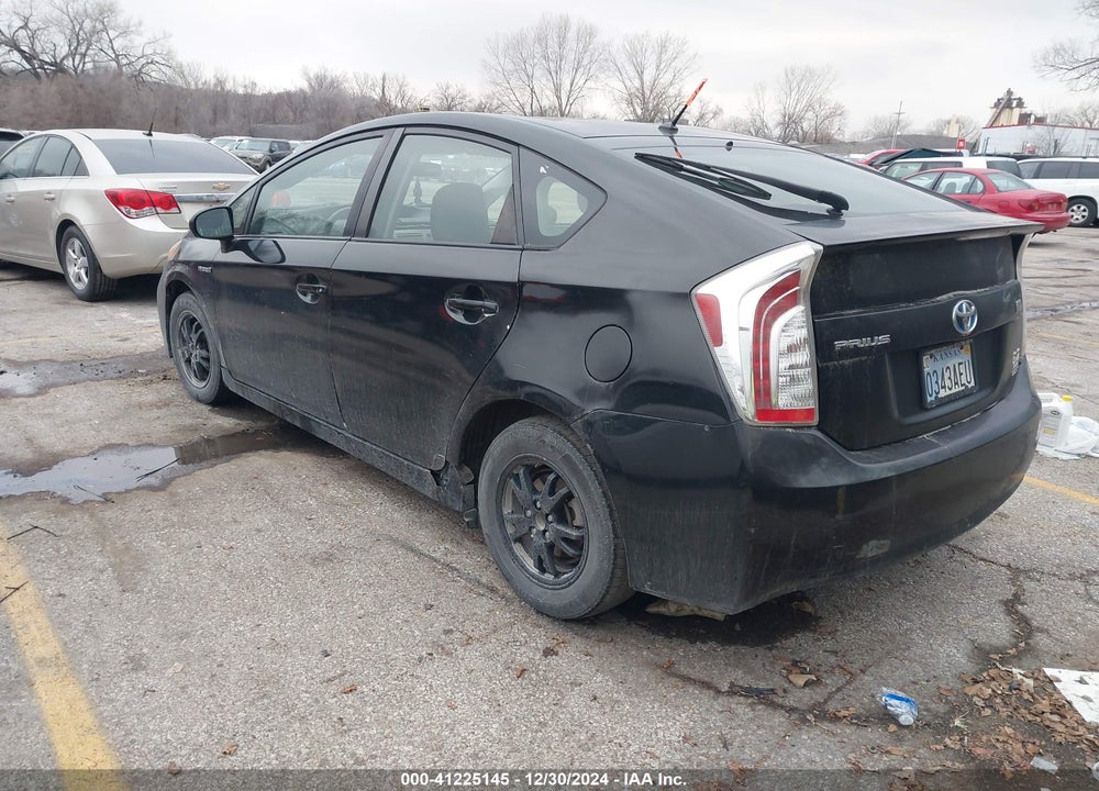 2014 TOYOTA PRIUS TWO VIN: JTDKN3DU0E1742876