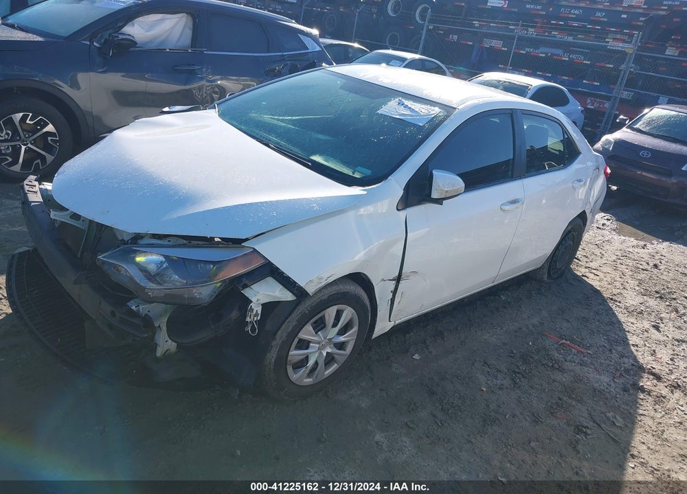 2016 TOYOTA COROLLA VIN: 2T1BURHE5GC731251
