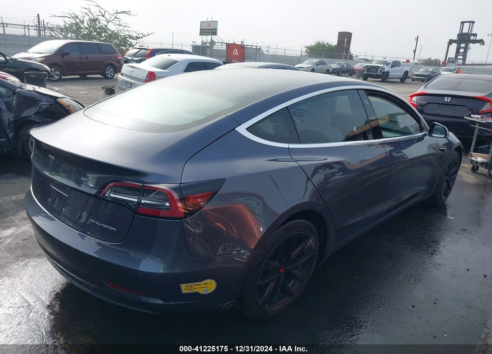 2018 TESLA MODEL 3 LONG RANGE/PERFORMANCE VIN: 5YJ3E1EB5JF170212