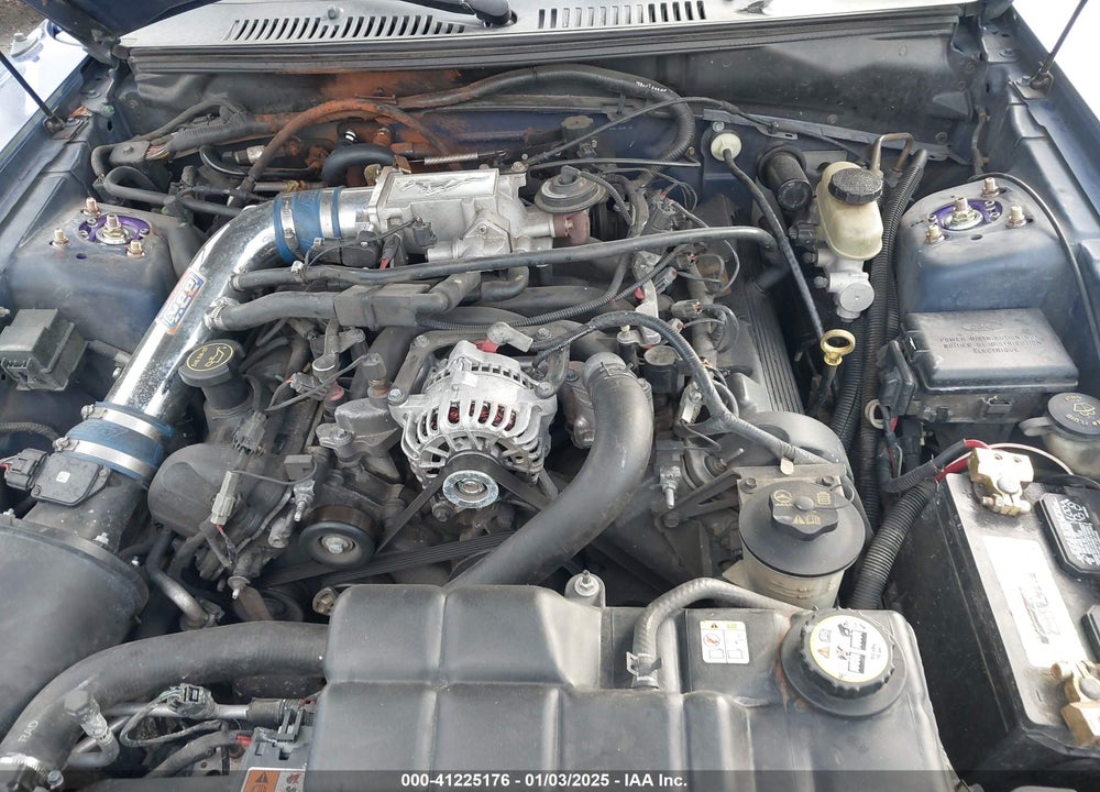 2003 FORD MUSTANG GT VIN: 1FAFP42X13F416248