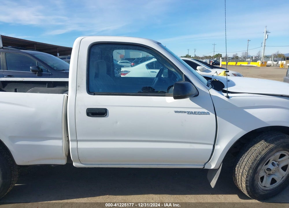 2002 TOYOTA TACOMA VIN: 5TENL42N62Z059523