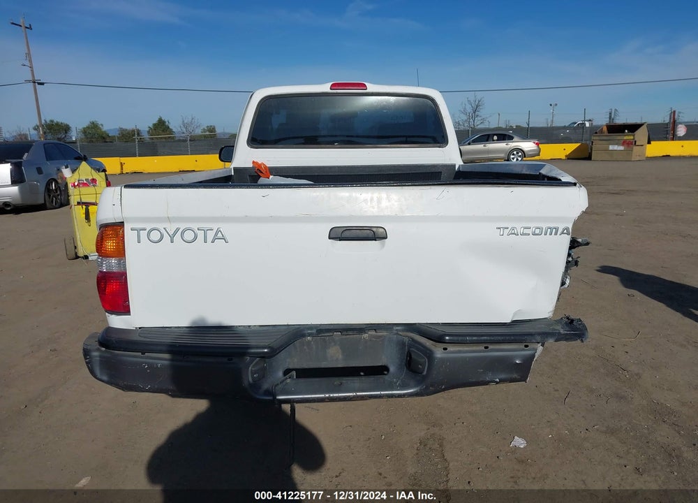 2002 TOYOTA TACOMA VIN: 5TENL42N62Z059523