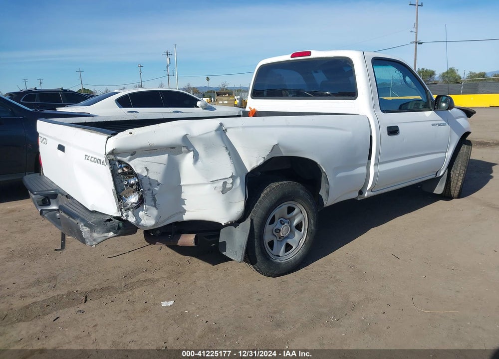 2002 TOYOTA TACOMA VIN: 5TENL42N62Z059523