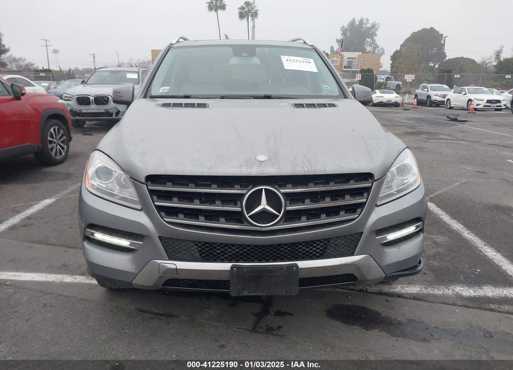 2012 MERCEDES-BENZ ML 350 BLUETEC 4MATIC VIN: 4JGDA2EB9CA041502