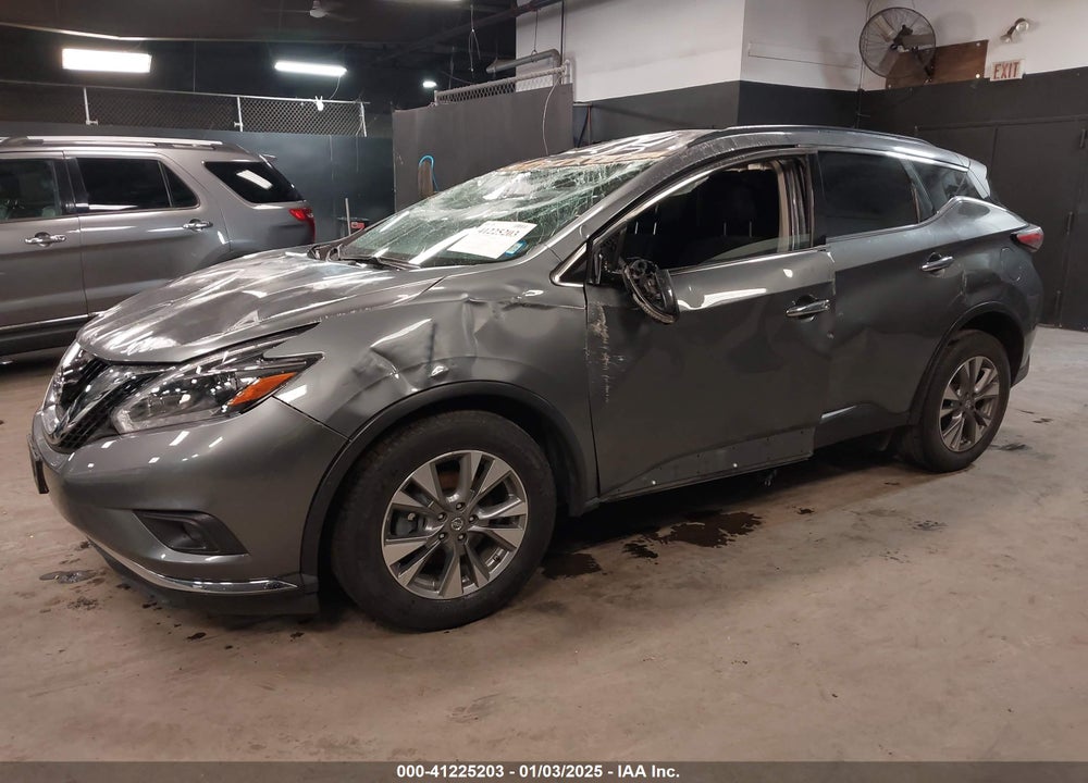 2018 NISSAN MURANO SV VIN: 5N1AZ2MH5JN135481