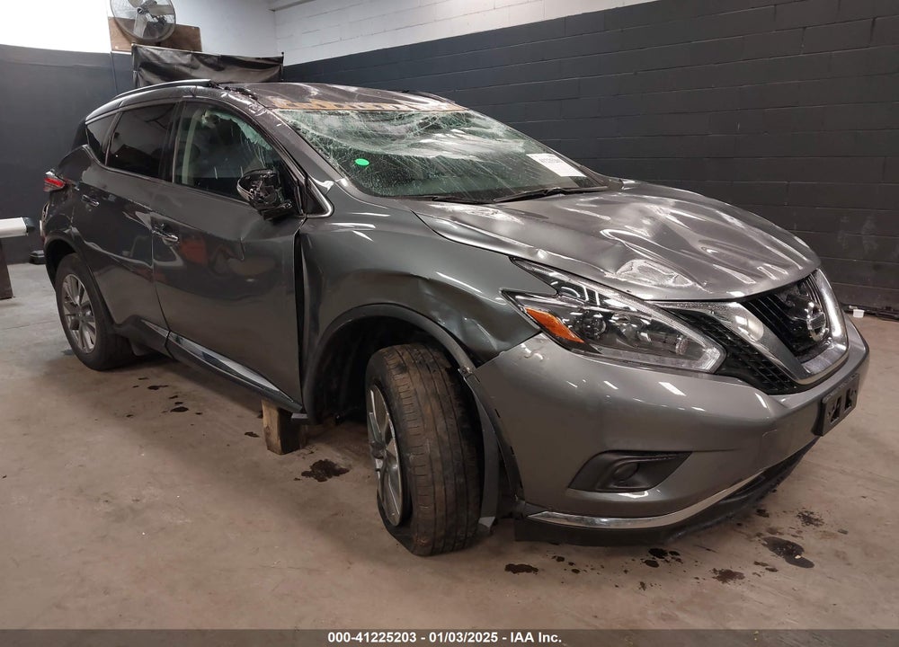 2018 NISSAN MURANO SV VIN: 5N1AZ2MH5JN135481