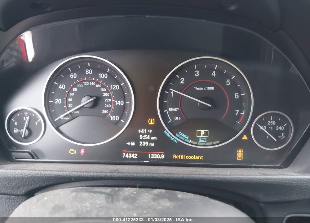 2014 BMW ACTIVEHYBRID 3 VIN: WBA3F9C59EKP46527