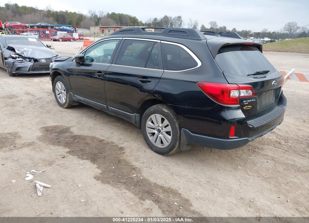 2015 SUBARU OUTBACK 2.5I PREMIUM VIN: 4S4BSADC9F3245864