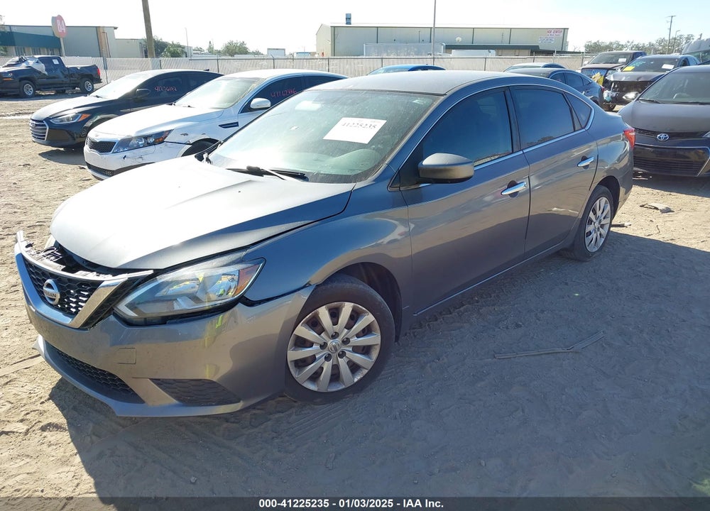 2016 NISSAN SENTRA VIN: 3N1AB7APXGY319735