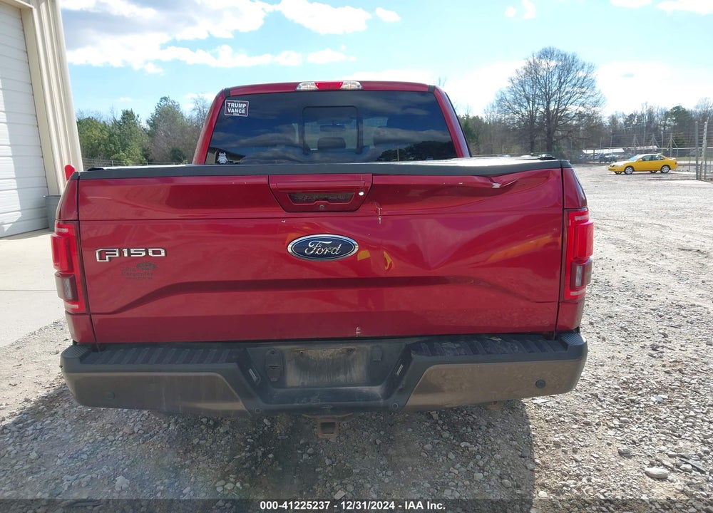 2016 FORD F-150 LARIAT VIN: 1FTEW1EP3GKF89379