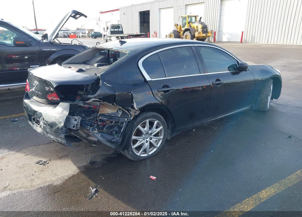 2010 INFINITI G37X VIN: JN1CV6AR2AM250271