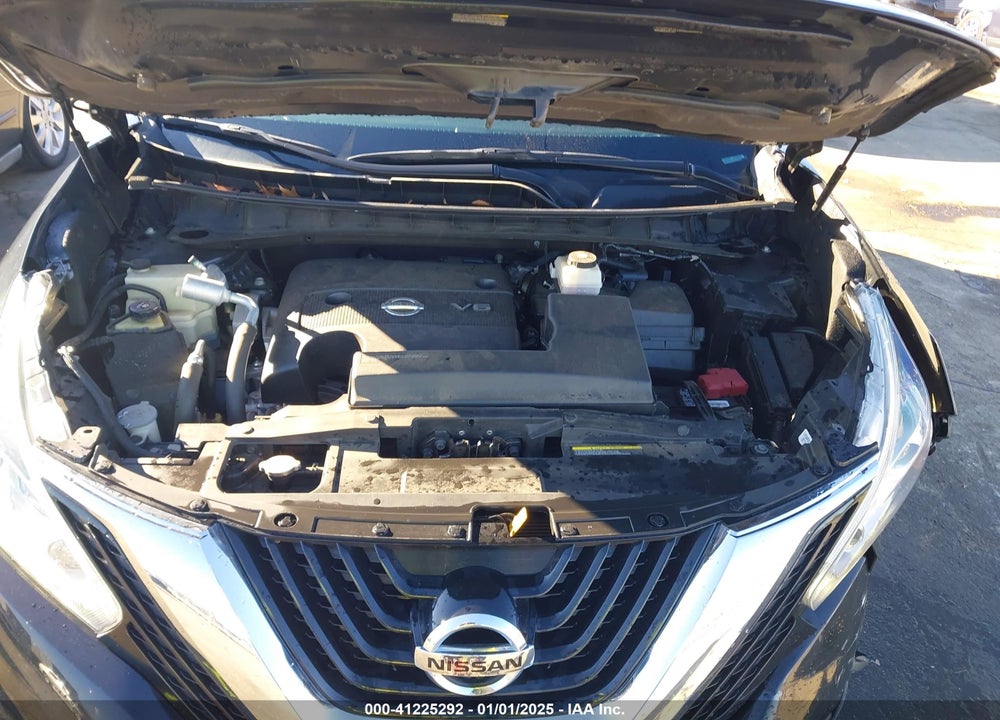 2018 NISSAN MURANO PLATINUM VIN: 5N1AZ2MG7JN201634
