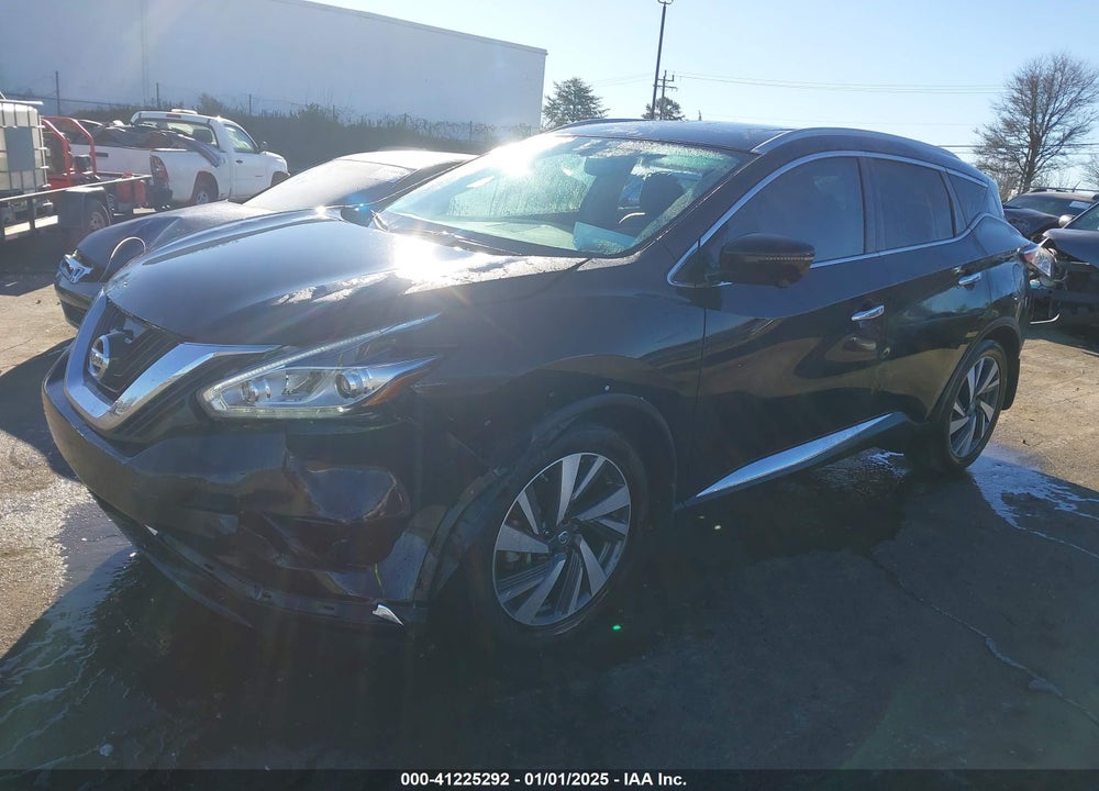 2018 NISSAN MURANO PLATINUM VIN: 5N1AZ2MG7JN201634