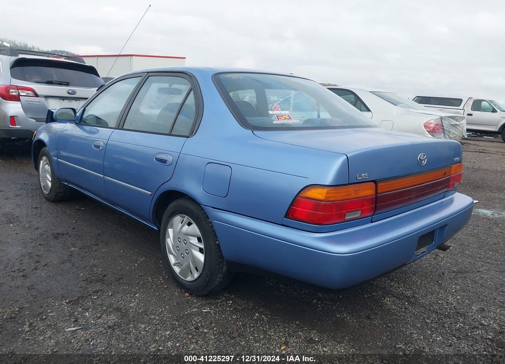 1995 TOYOTA COROLLA LE VIN: JT2AE00B5S0104602