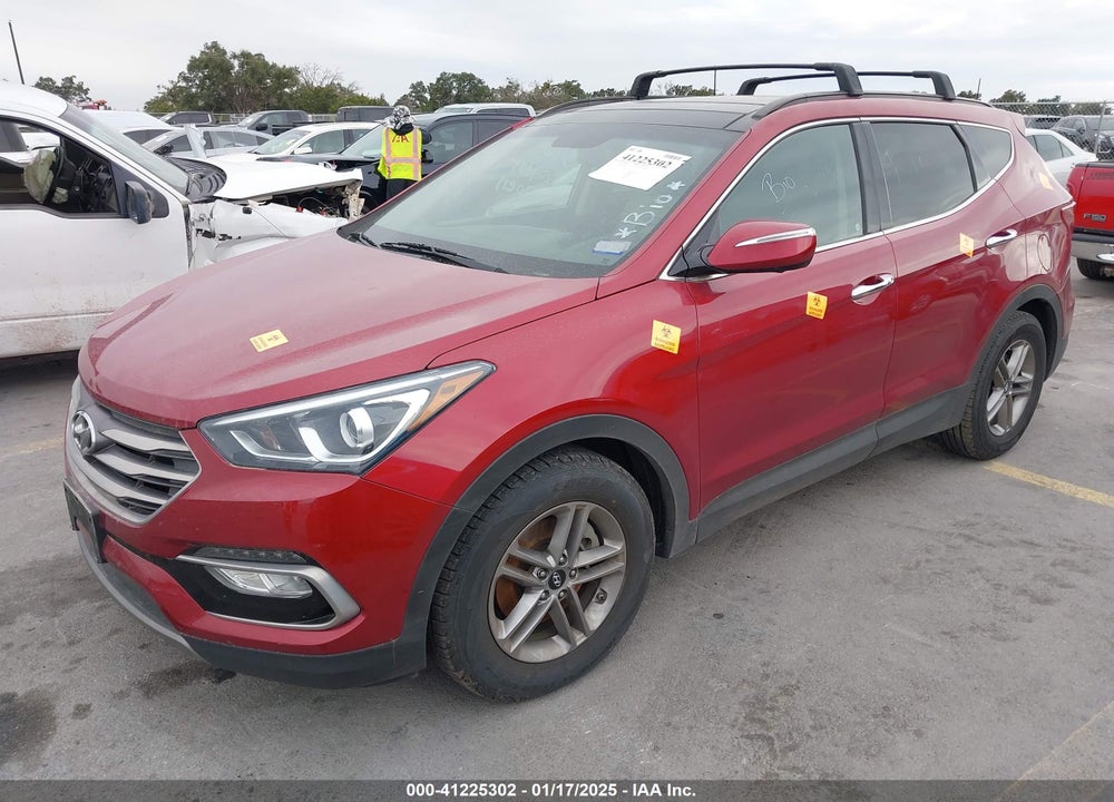 2017 HYUNDAI SANTA FE SPORT 2.4L VIN: 5XYZU3LB2HG492501