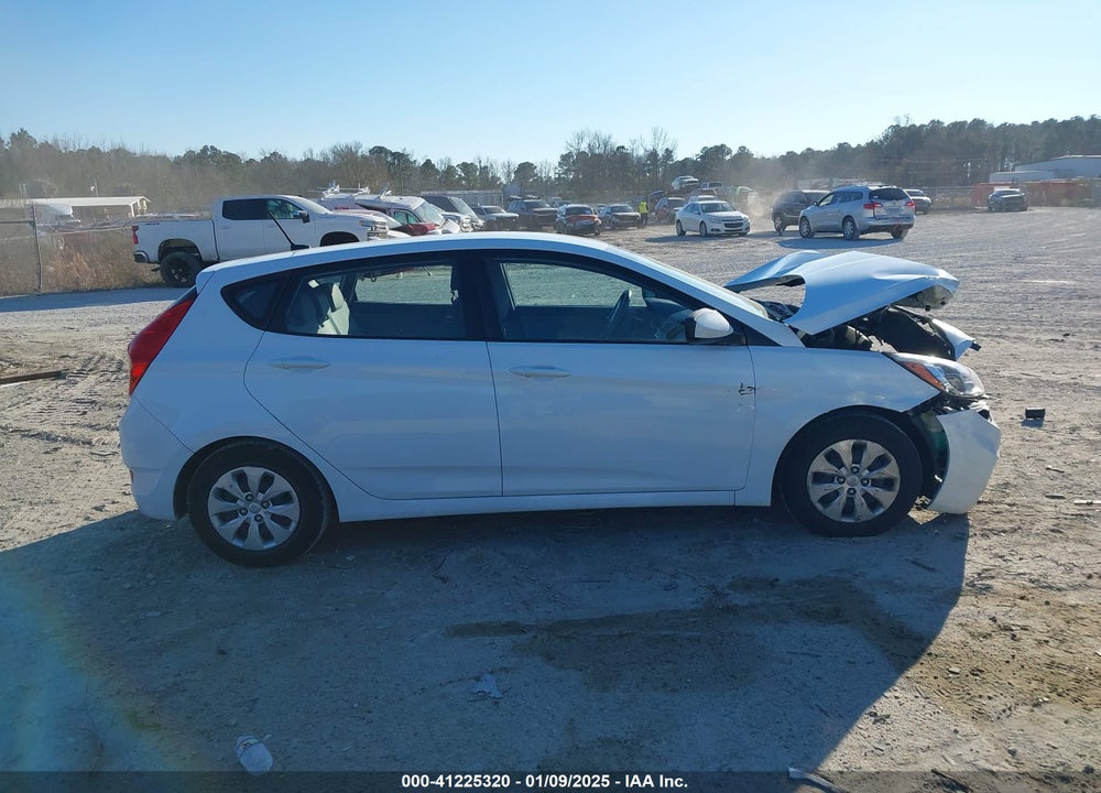 2017 HYUNDAI ACCENT VIN: KMHCT5AE6HU336375