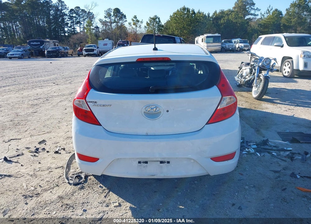 2017 HYUNDAI ACCENT VIN: KMHCT5AE6HU336375