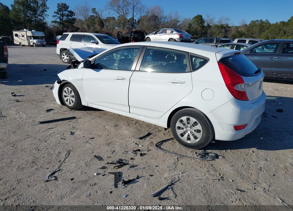 2017 HYUNDAI ACCENT VIN: KMHCT5AE6HU336375