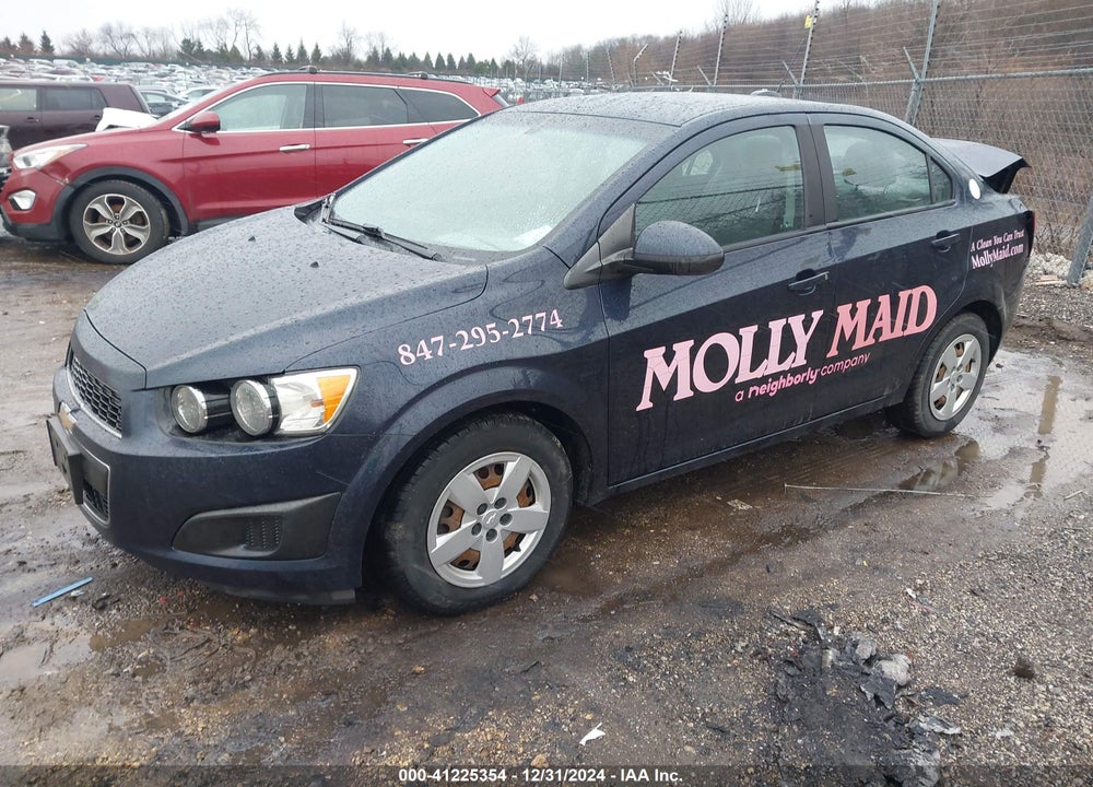 2016 CHEVROLET SONIC LS AUTO VIN: 1G1JA5SH4G4156474